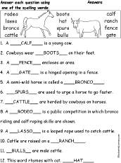 Spelling Words