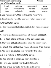 Spelling Words