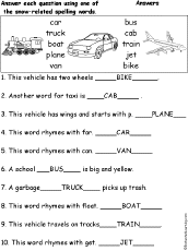Spelling Words