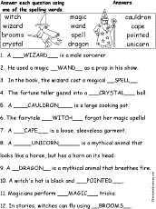 Spelling Words