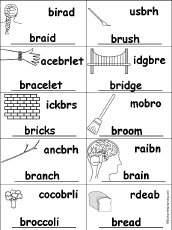 Unscramble Words