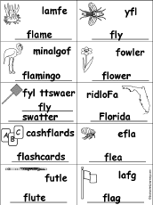 Unscramble Words