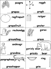 Unscramble Words
