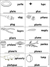 Unscramble Words