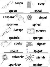 Unscramble Words
