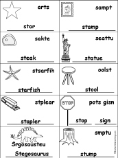 Unscramble Words