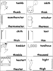 Unscramble Words