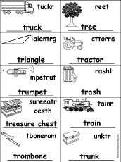 Unscramble Words