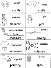 Unscramble Words