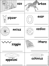 z alphabet words