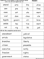 Word Pieces