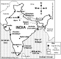 indian  EnchantedLearning.com  India  worksheets geography
