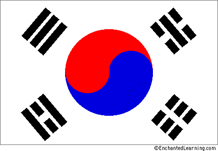 http://www.enchantedlearning.com/asia/southkorea/flag/Flagbig.GIF