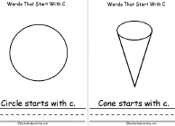 Circle, Cone