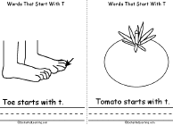 Toe, Tomato