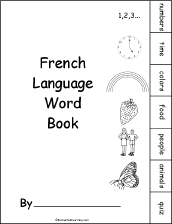 French Language Activities at EnchantedLearning.com