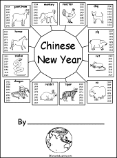 Chinese  Year Coloring Sheets on Crafts And Activities For Chinese New Year   Enchantedlearning Com