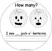 2 jack-o-lanterns