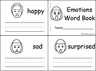 This is a thumbnail of the Emotions Word Book Early Reader Book