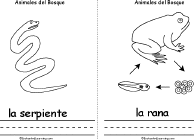 Snake, Frog