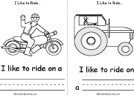 Motorcycle, Tractor