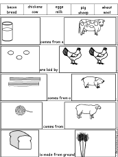 animal Cloze  Worksheets products Picture Animal worksheet