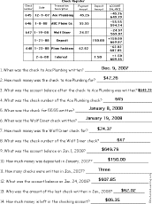 Check Register Quiz