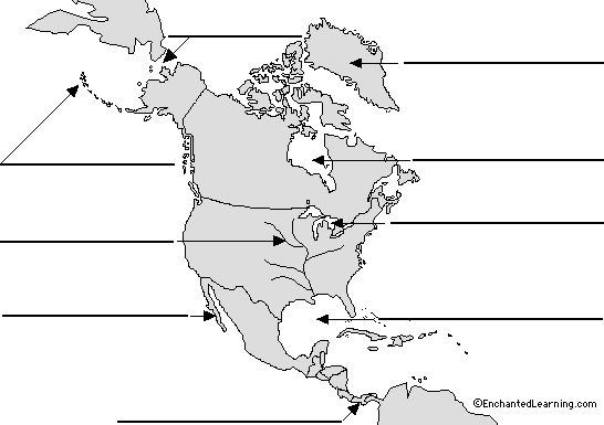 EnchantedLearning.com  Landforms  worksheets Printout  Me! Label jumpstart geography