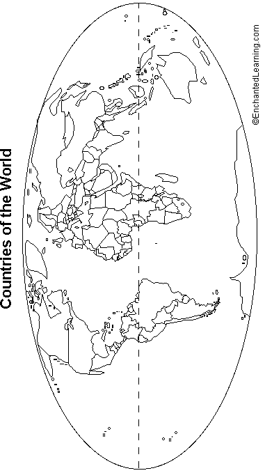 World+map+outline