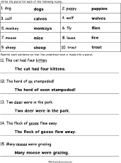 plurals