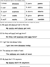 plurals