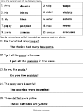 plurals