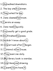 pronouns