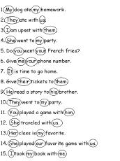 pronouns