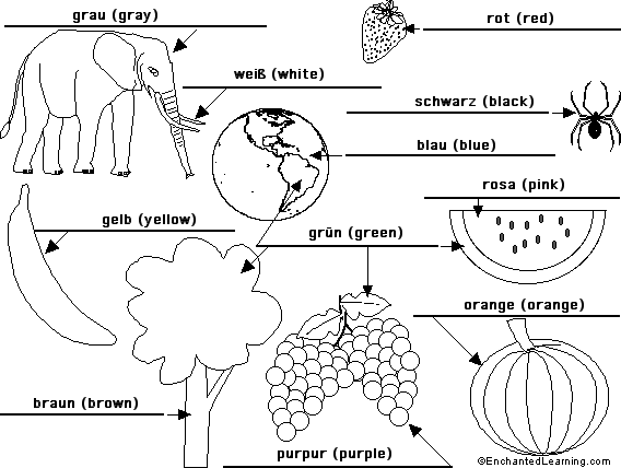 colors to label