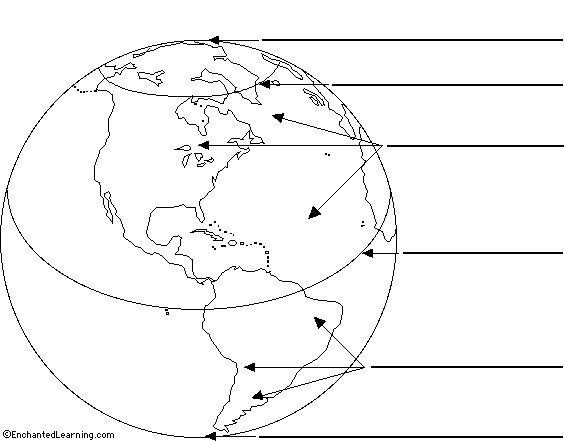 Label the Earth in German
