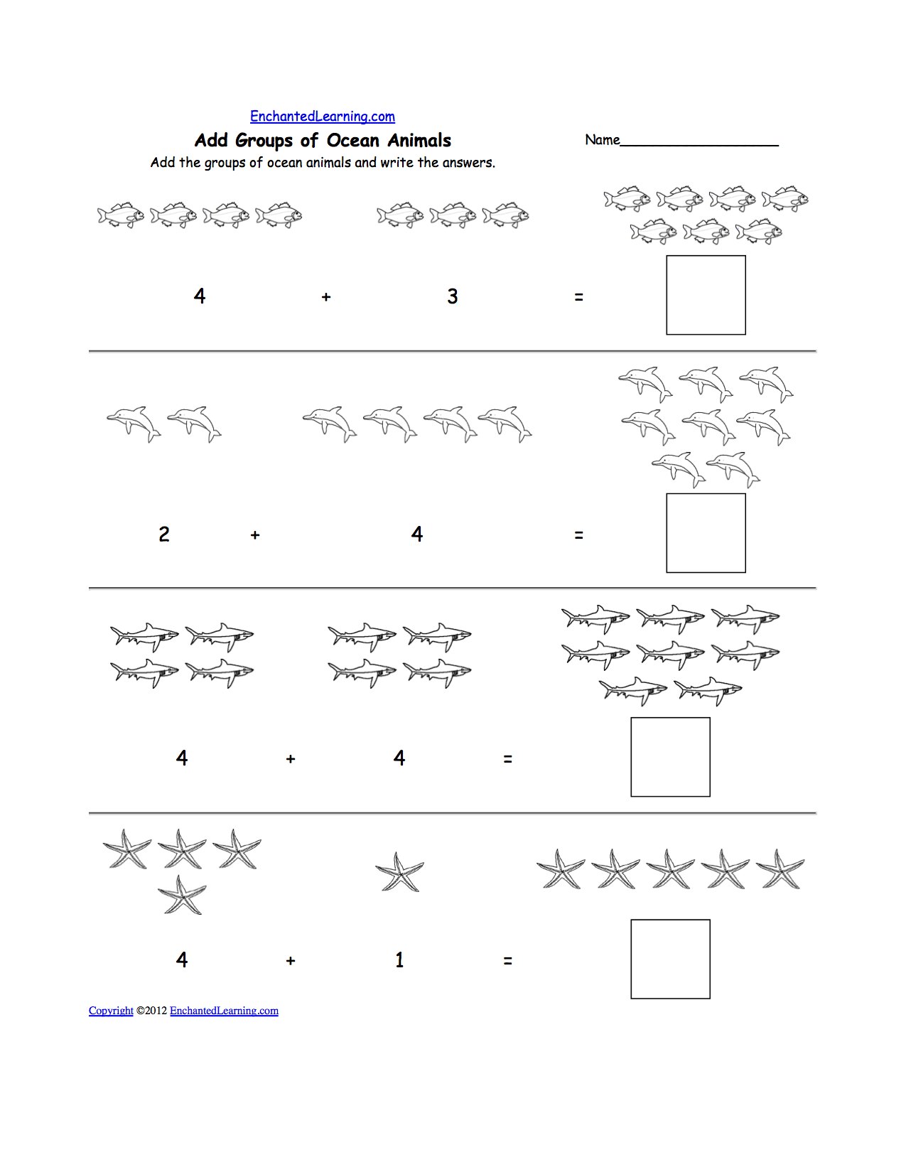 Math Worksheets Printable