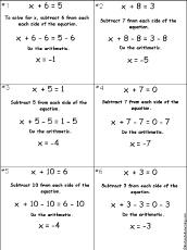 Solve Linear Equations