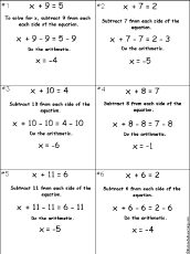 Solve Linear Equations
