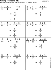 fractions worksheet thumbnail