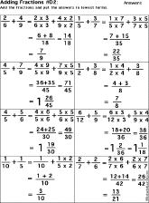fractions worksheet thumbnail