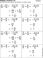 fractions worksheet thumbnail
