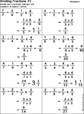fractions worksheet thumbnail
