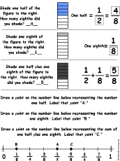 fractions worksheet thumbnail