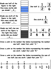 fractions worksheet thumbnail