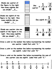 fractions worksheet thumbnail