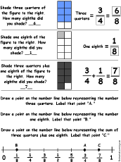 fractions worksheet thumbnail