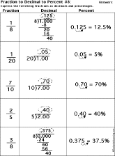 fractions worksheet thumbnail