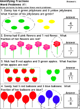 fractions worksheet thumbnail