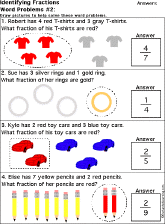 fractions worksheet thumbnail